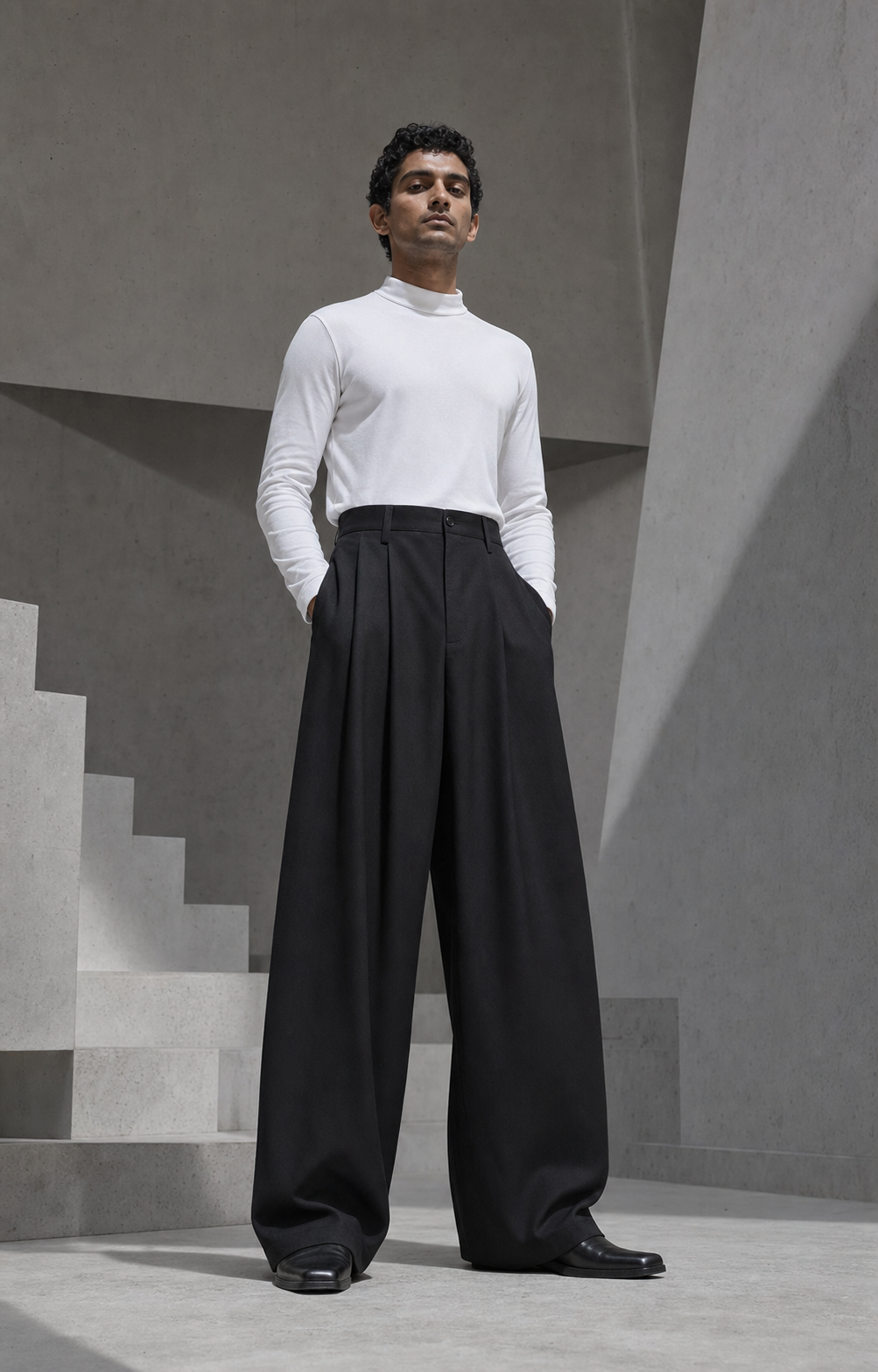Solen Pleated Trouser